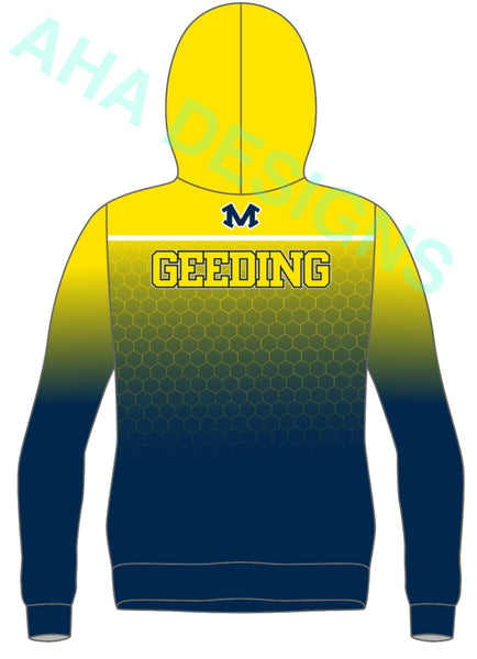 2023 Monroe Hornets Wrestling Fully Sublimated Hoodie