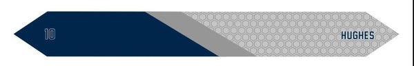 2025 Personalized Gray Tie Back Headband