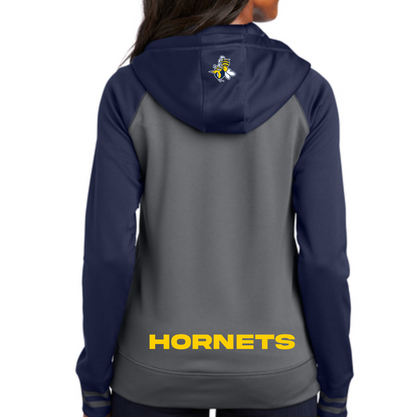 2025 Women's Monroe Hornets Varsity Full Zip Hoodie