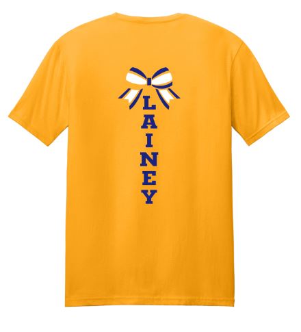 2025 Adult Monroe Cheerleading Competition Gold Tee