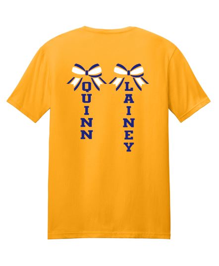 2025 Adult Monroe Cheerleading Competition Gold Tee
