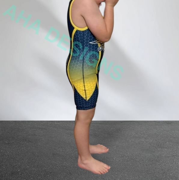 Monroe Hornets Wrestling Singlet (Fully Sublimated)