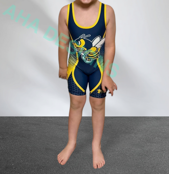 Monroe Hornets Wrestling Singlet (Fully Sublimated)