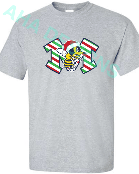 Monroe Primary Santa Logo T-Shirt - Ordering Ends 11/25