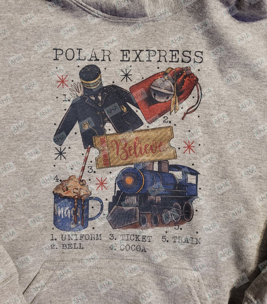 Polar Express Hooded Sweatshirt