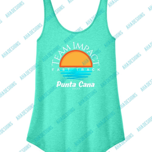 Punta Cana 2023 Team Impact Fast Track District® Women’s Perfect Tri® Relaxed Tank