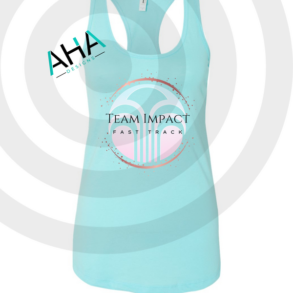 Team Impact Fast Track Next Level - Women's Ideal Racerback Tank