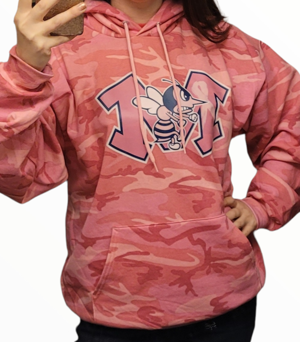 4x pink camo hoodie sales