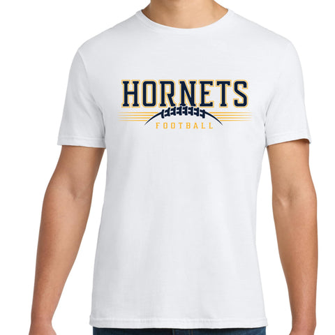 2025 Hornets Football White Tee