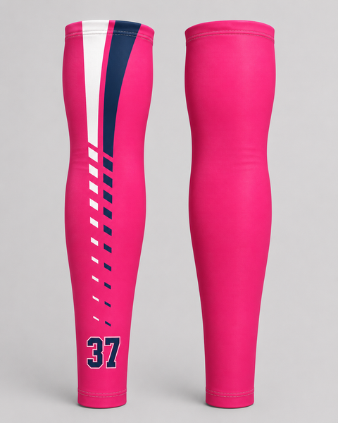 2026 Wee Hornet Football Custom Arm Sleeves – Pink