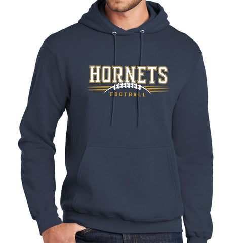 2025 Hornets Football Navy Hoodie