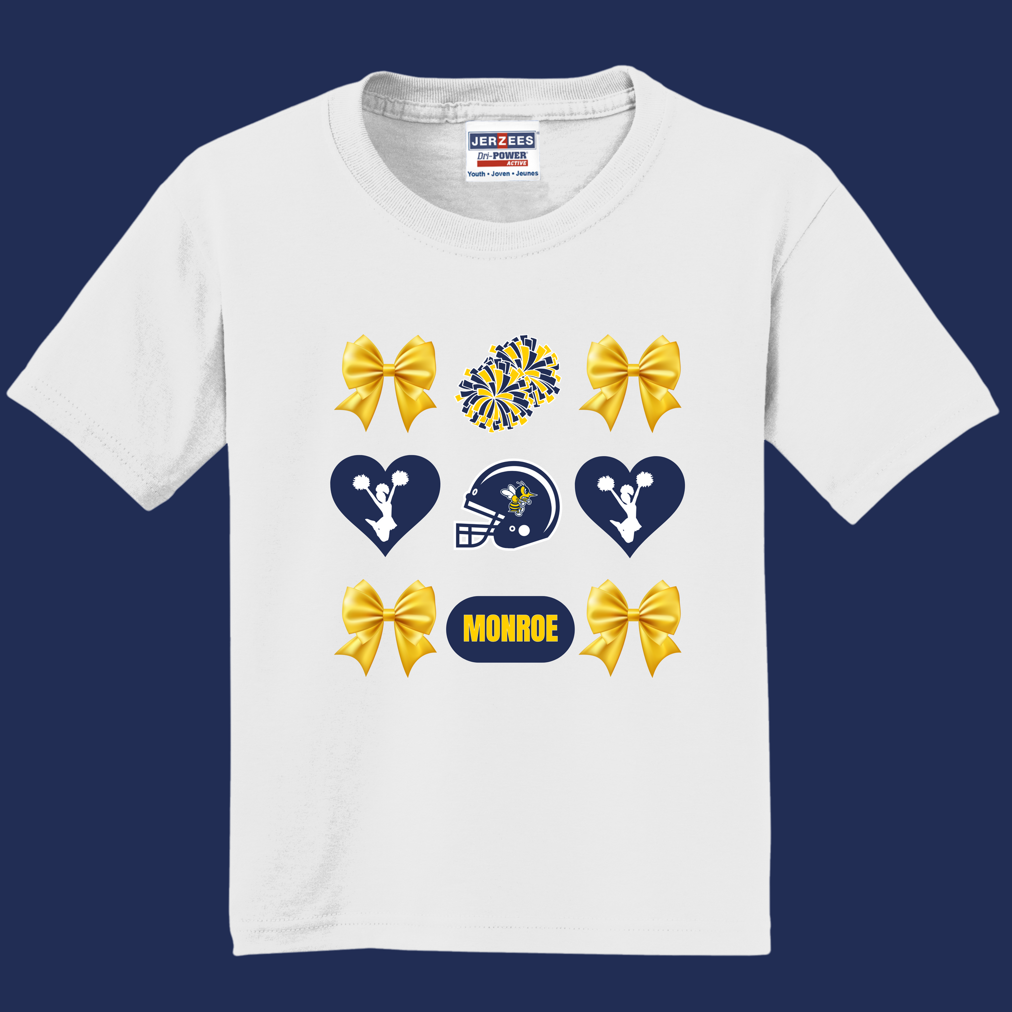 2025 Youth 4th Grade Cheer Homecoming Tee