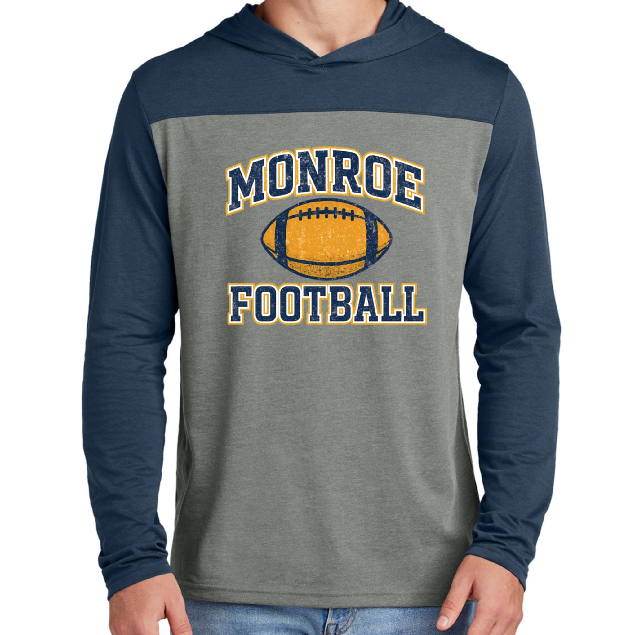 2025 Monroe Football Halftime Long Sleeve Hoodie