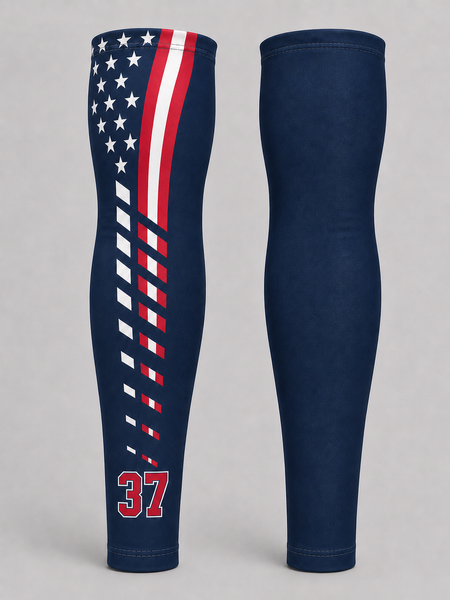2026 Wee Hornet Football Custom Arm Sleeves – Patriot