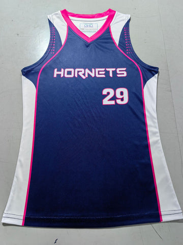2025 Monroe Softball Replica Jersey Navy/Pink