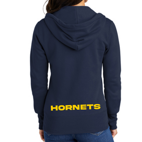 2025 Women's Monroe Hornets Fleece Full Zip Hoodie