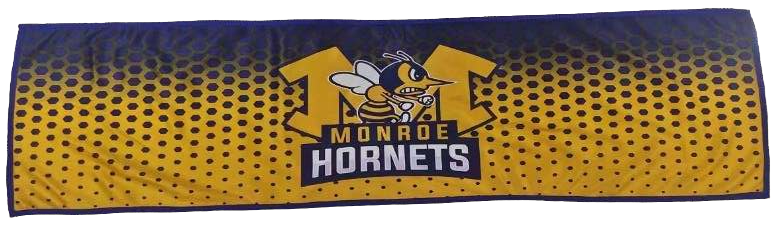 Monroe Hornets Fully Subliimated Cooling Towel