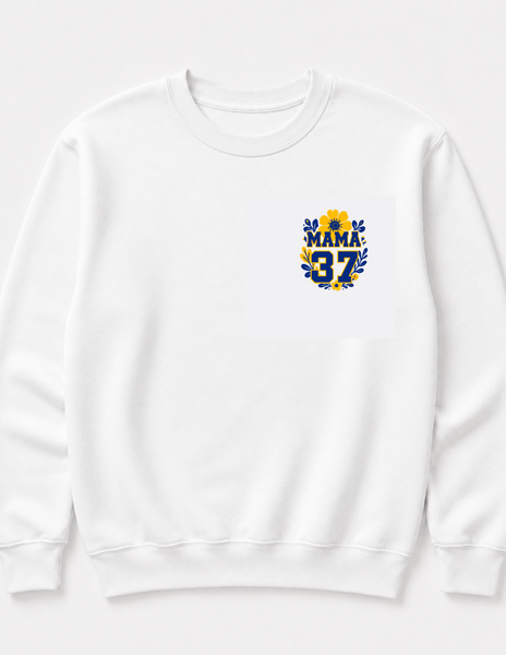 2026 Wee Hornet Football Crewneck Sweatshirt – Floral Football Mama
