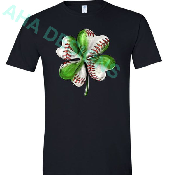 Baseball Shamrock Tee