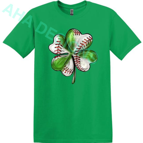 Baseball Shamrock Tee