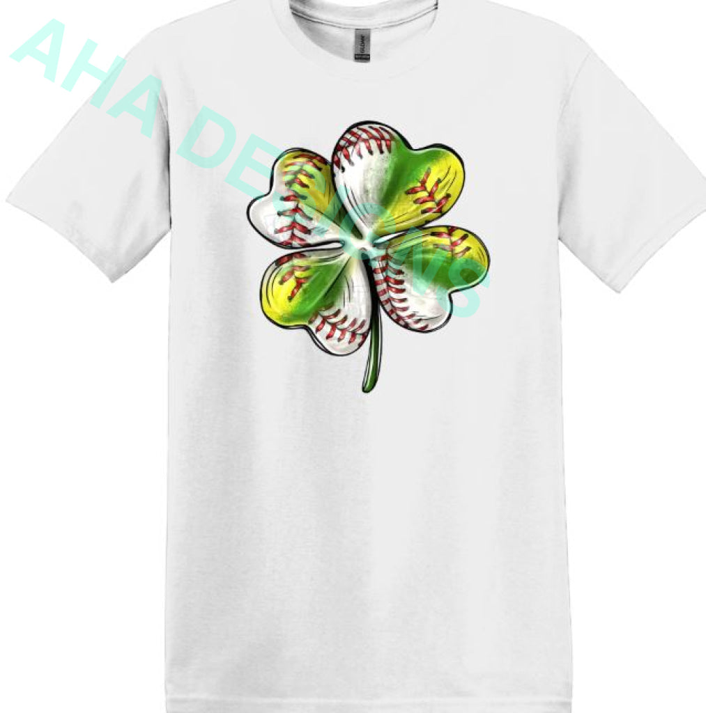 Baseball & Softball Shamrock Tee