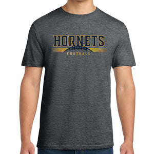 2025 Hornets Football Dark Heather Tee