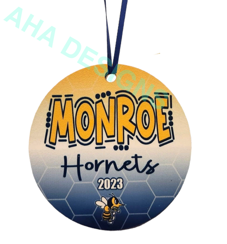 Monroe Hornets Ornament