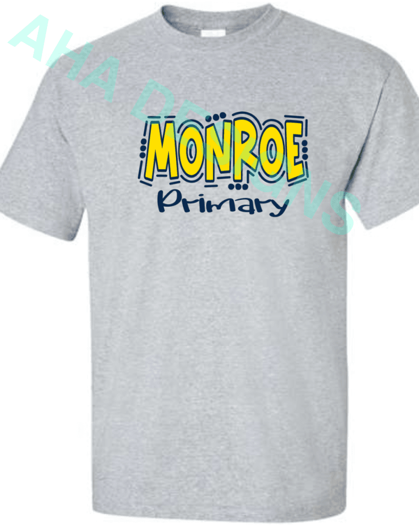 Monroe Primary Doodle T-Shirt - Ordering Ends 11/25