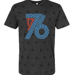 1776 Star T-shirt Code Five