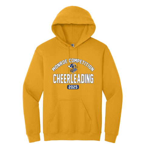 2025 Monroe Cheerleading Competition Gold Hoodie
