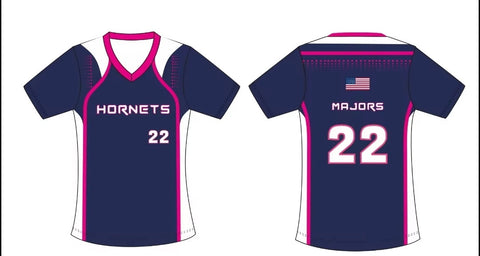2025 Unisex Pink Monroe Replica Softball Jersey Yellow/Navy