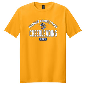 2025 Youth Monroe Cheerleading Competition Gold Tee