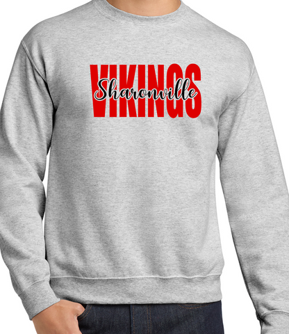 2024 Sharvonville Vikings Crewneck Sweatshirt