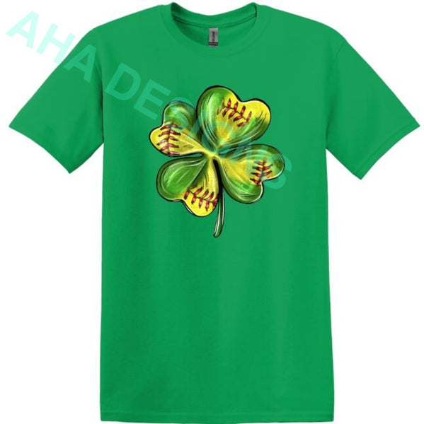 Softball Shamrock Tee