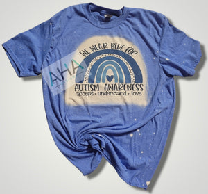 Bleached Autism Awareness tee