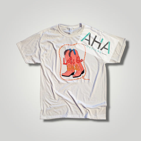 'Let's Go Girls' tee