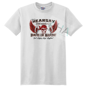 'Hearsay Brewing Co.' White Tee