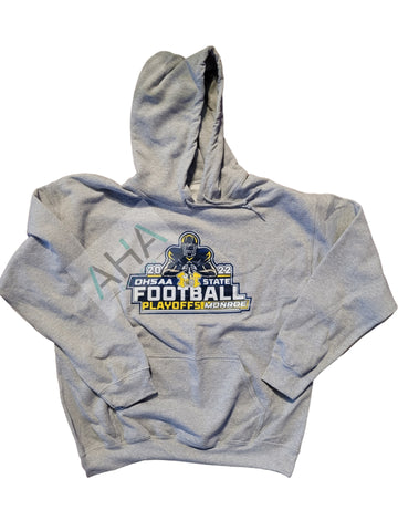 RTS XL Large Gray Playoffs Hoodie