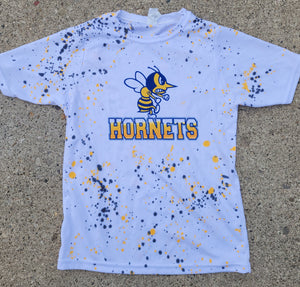 RTS KIDS HORNETS' splatter athletic tee