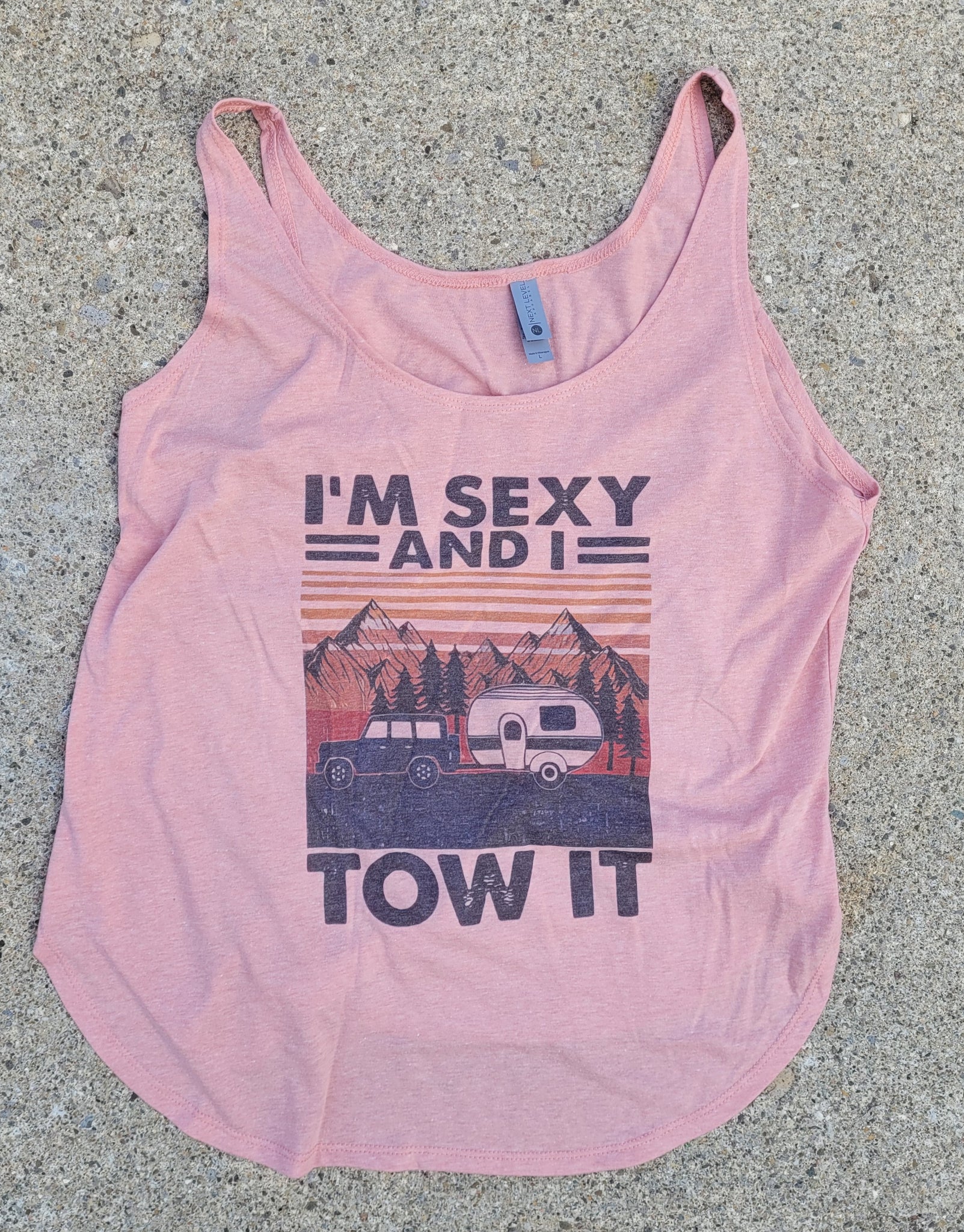 RTS 'I'm Sexy and I Tow It' tank top