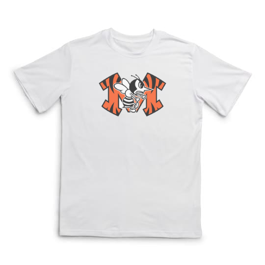 Bengals Hornet Logo White tee