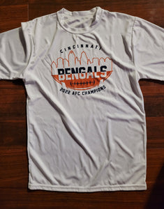 Small athletic 2022 AFC CHAMPIONS tee