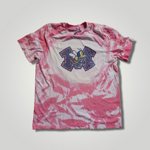 [PRE-ORDER] Bleached Breast Cancer Awareness Monroe Logo tee