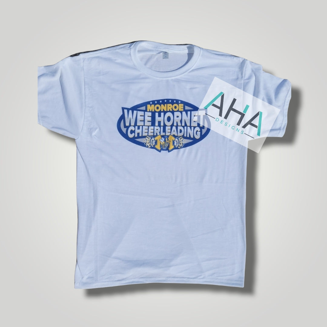 Wee Hornet Cheerleading tee