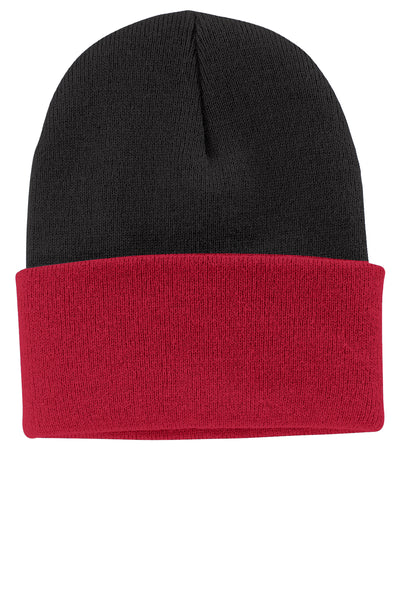 Huge Fan of Space Beanie with Leatherette Patch