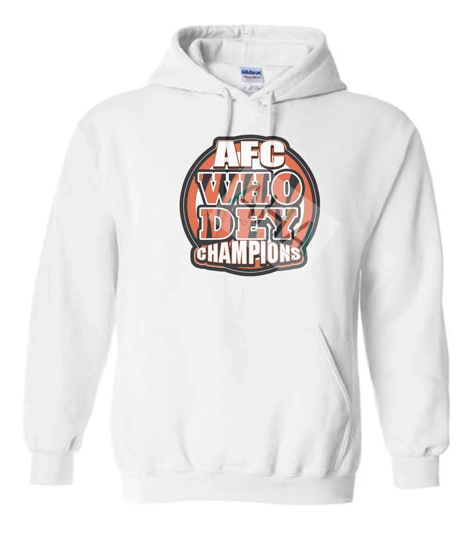 AFC Champions WHO DEY White  Hoodie