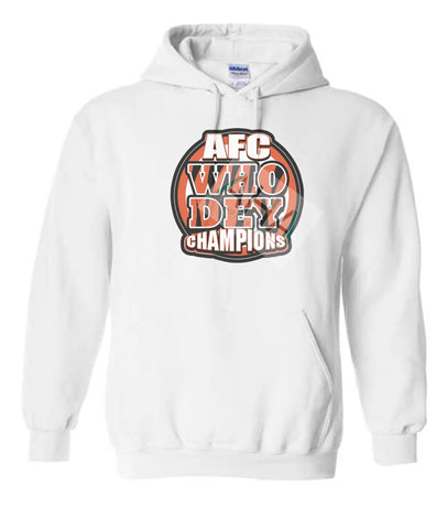 AFC Champions WHO DEY White  Hoodie