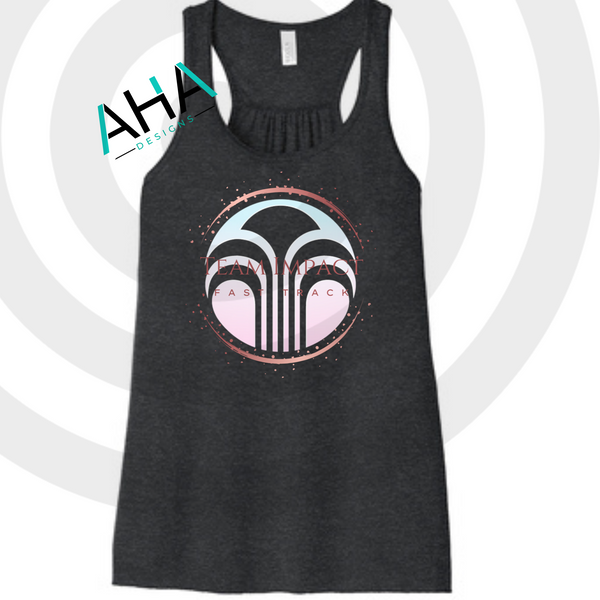 Team Impact Fast Track BELLA+CANVAS ® Women’s Flowy Racerback Tank