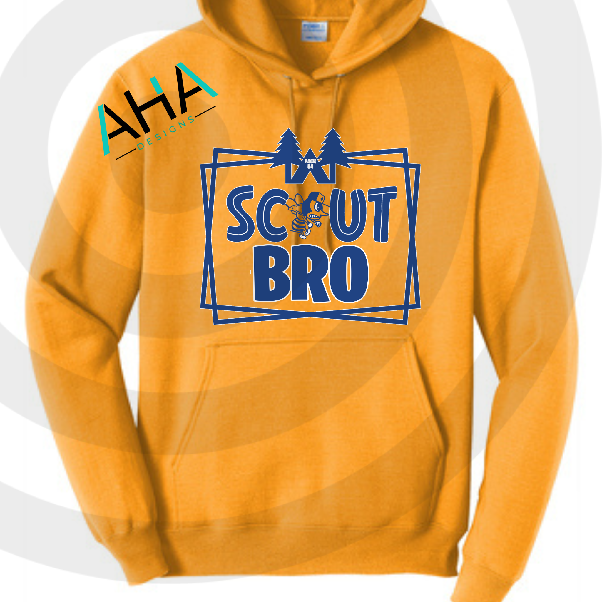 Cub Scouts "Scout Bro" Gold Hoodie