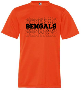 Bengals Fade Orange Performance Tee